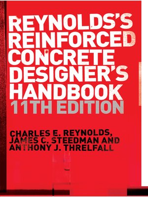 cover image of Reinforced Concrete Designer's Handbook
